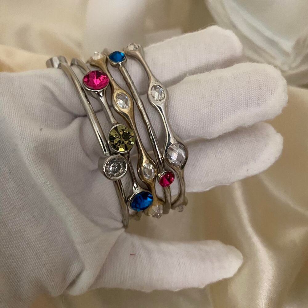 Macy’s set of 5 bangles bracelets